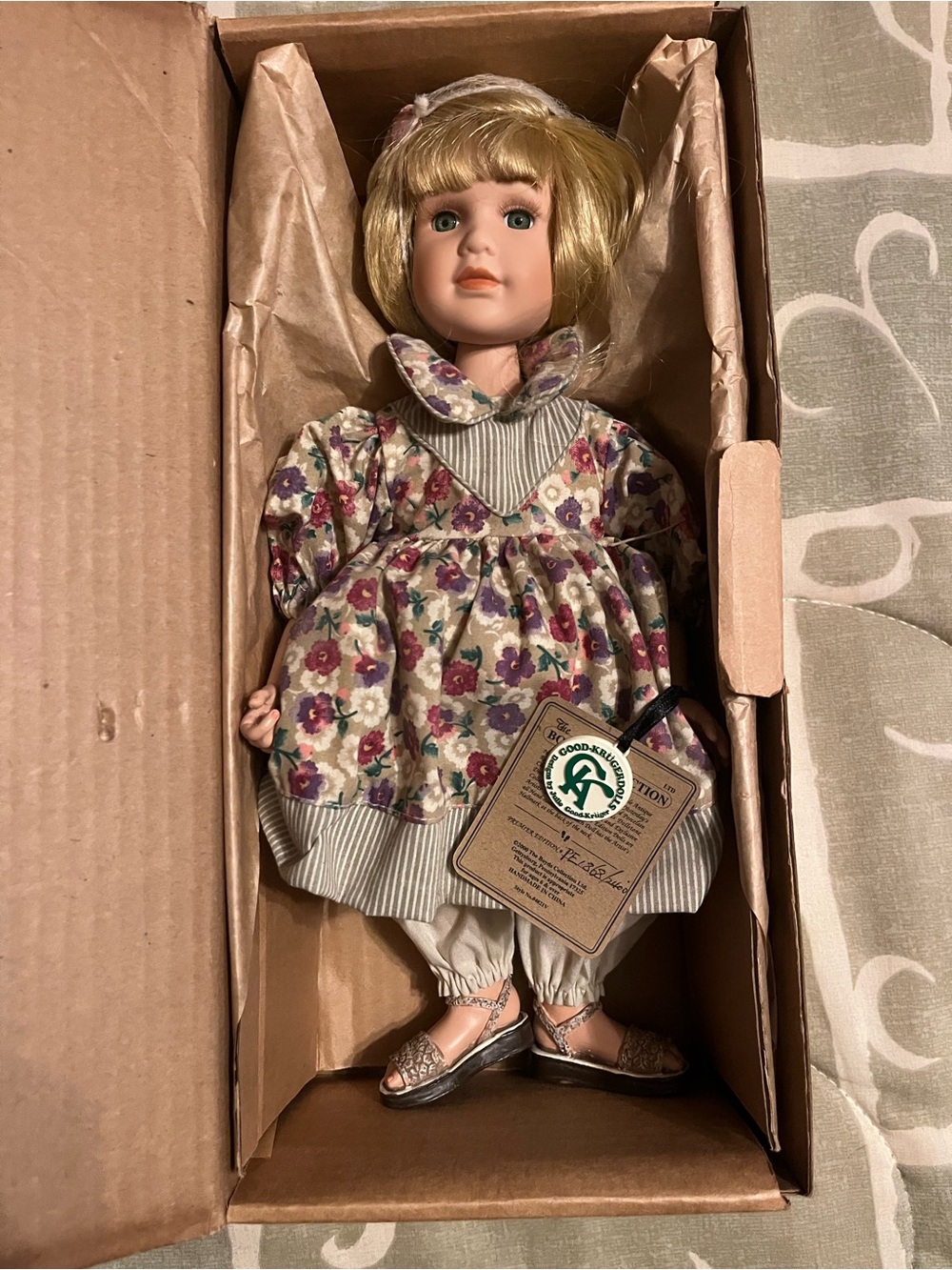 The Boyds Collection Yesterday's Child Lynne 12in Premier Ed Ltd Removable 4821V